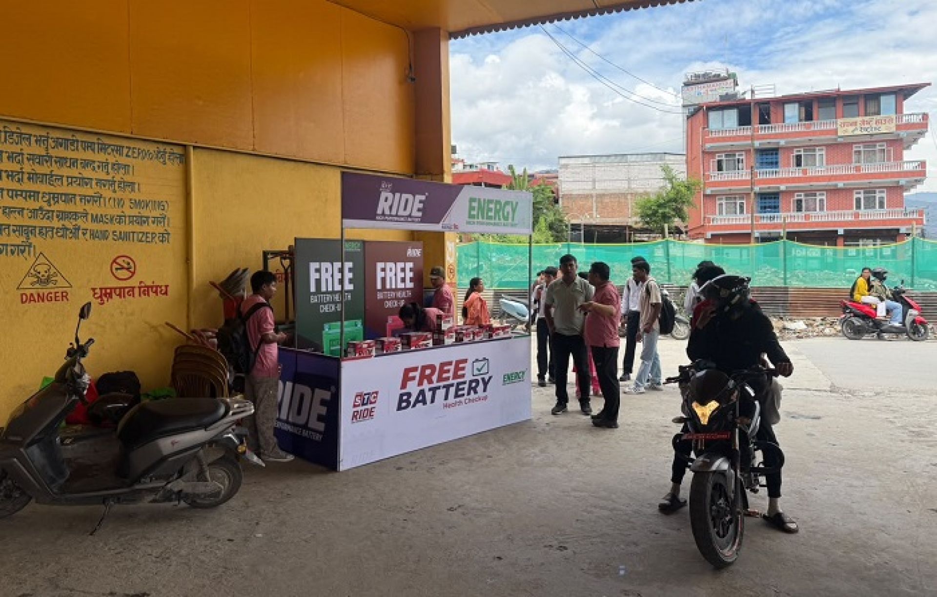 एसटीसी इनर्जी इन्डस्ट्रिजद्वारा १५० भन्दा बढी सवारीसाधनको ब्याट्री परीक्षण